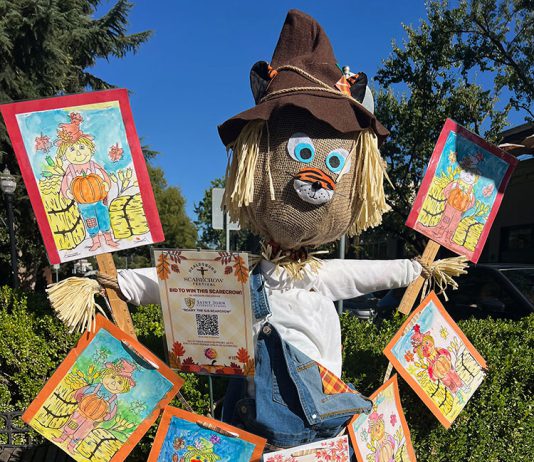Snapshot: ’Tis the season for scarecrows Scarecrow in Healdsburg