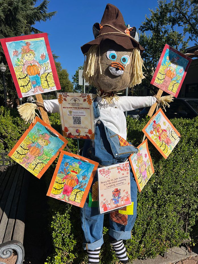 Scarecrow in Healdsburg