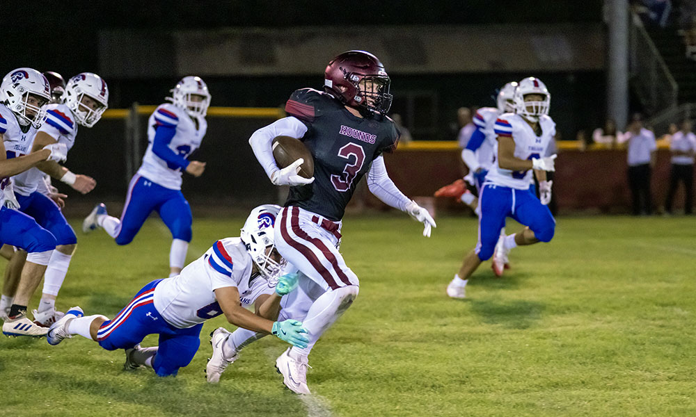 Hayden Mariani on the run