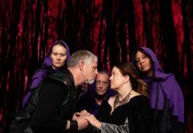 From tragedy to farce on local stages Cast of Macbeth at the Raven Theater