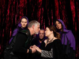 From tragedy to farce on local stages Cast of Macbeth at the Raven Theater