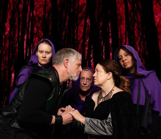 From tragedy to farce on local stages Cast of Macbeth at the Raven Theater
