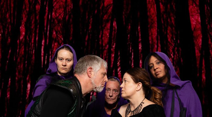 Cast of Macbeth at the Raven Theater