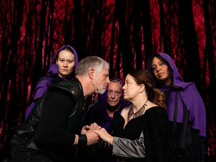 Cast of Macbeth at the Raven Theater