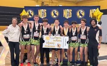 2025 Healdsburg cross country team