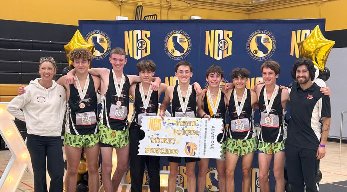 2025 Healdsburg cross country team