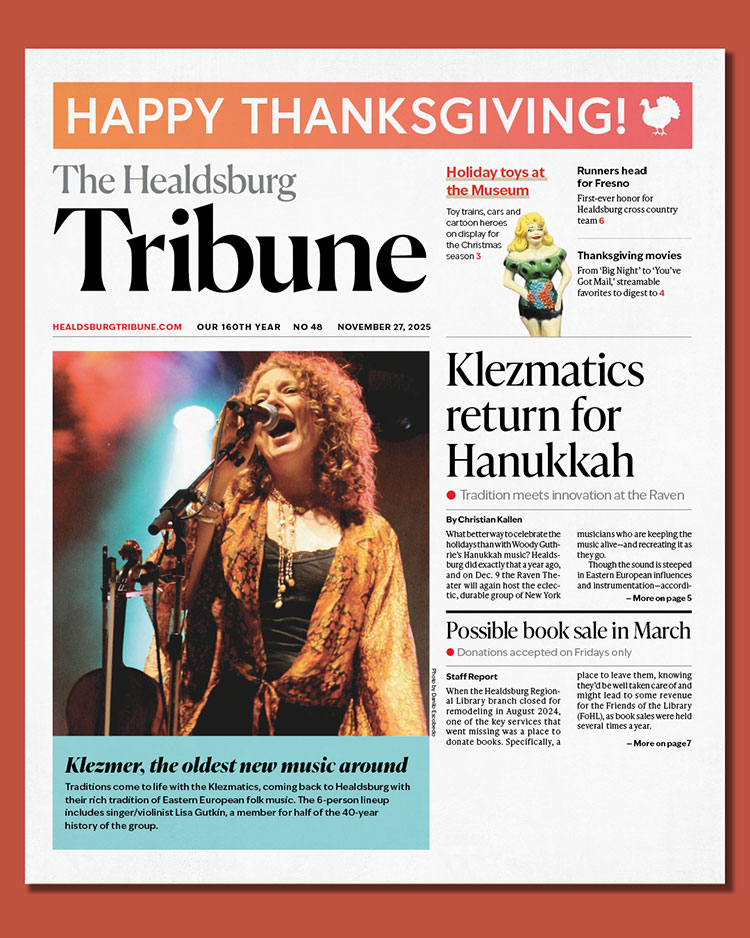 Click to enjoy our Thanksgiving issue 