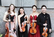 CARPE DIEM string quartet at The 222