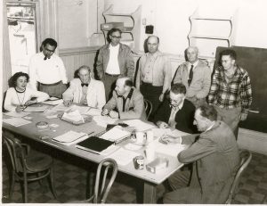 Civil Defense Command Meeting