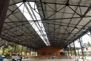 Interior of the Foley Family Community Pavilion