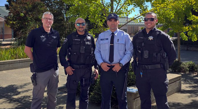 Police Log, October 27 – November 2 Healdsburg Police recruit Omar Nuno