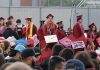 Graduating students at Healdsburg High