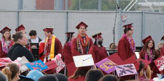 HUSD gets good grades from state Graduating students at Healdsburg High