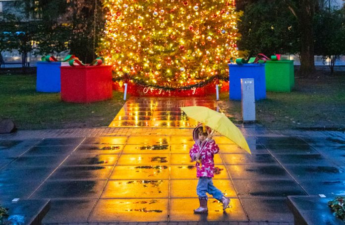 Girl and Tree