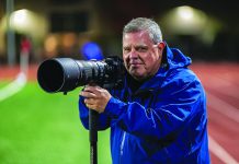 Michael Lucid on the job