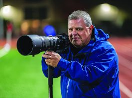 Michael Lucid on the job