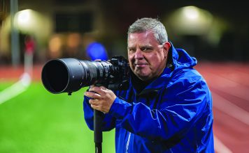 Michael Lucid on the job