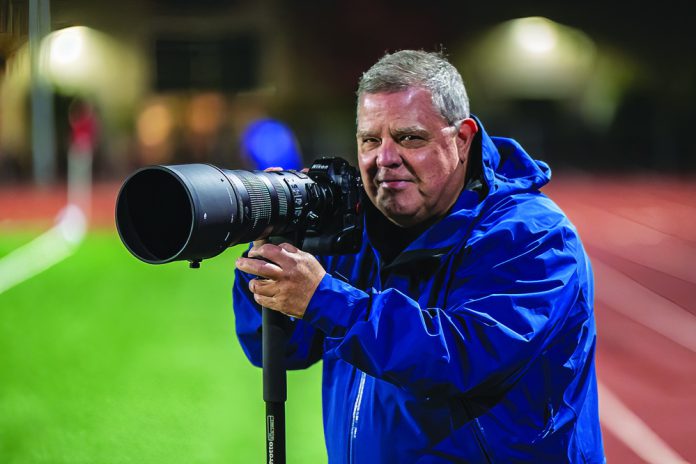 Michael Lucid on the job