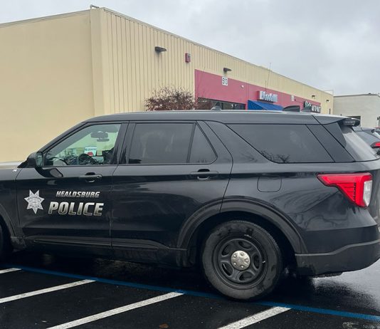 Police car at Sake 'O