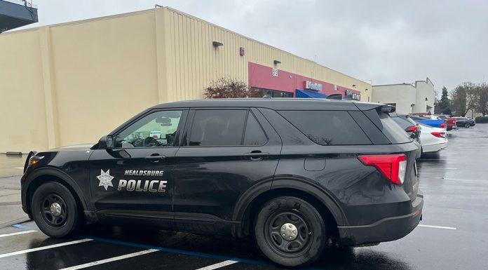 Police car at Sake 'O