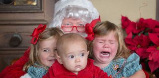 Santa Claus and kids
