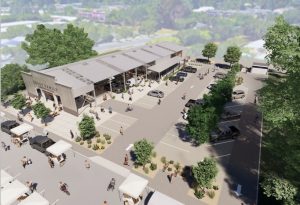 Drawing of proposed Pavilion