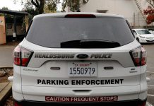 Parking enforcement vehicle