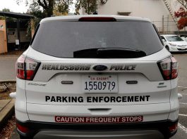 Parking enforcement vehicle