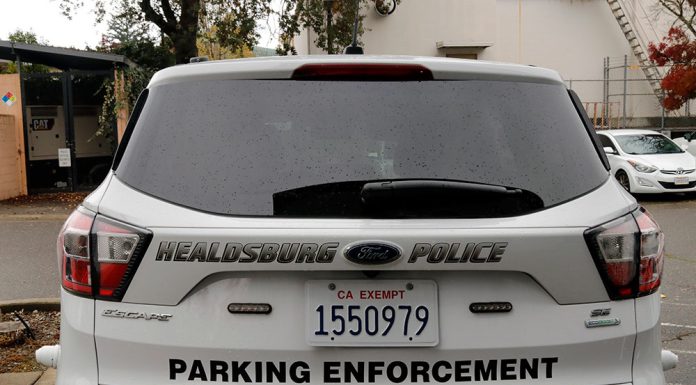 Parking enforcement vehicle