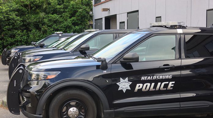 Police Log, Nov. 24 – 30 Healdsburg Police fleet