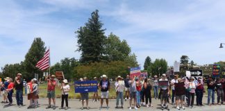 Half of 2025 slips into memory: Retrospective Protestors at the Roundabout