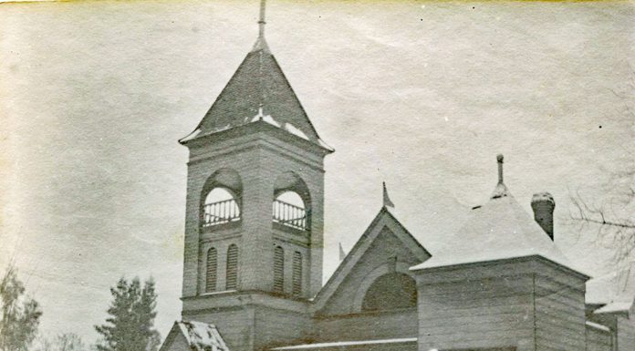 Flashback: Cornerstone laid at First Presbyterian Presbyterian Church, Healdsburg