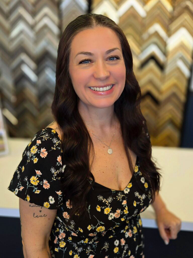 Christina Molina of Framing Arts of Healdsbug