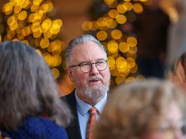 Mayor’s first message to Healdsburg Chris Herrod at the Pavilion