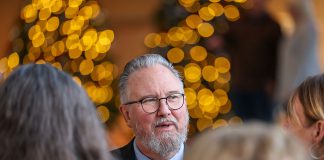 Mayor’s first message to Healdsburg Chris Herrod at the Pavilion