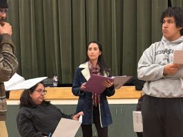 Rehearsal for 'Who Will Dance with Pancho Villa?'