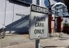 Reserved parking for police