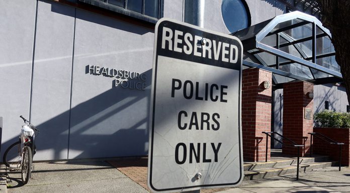 Reserved parking for police