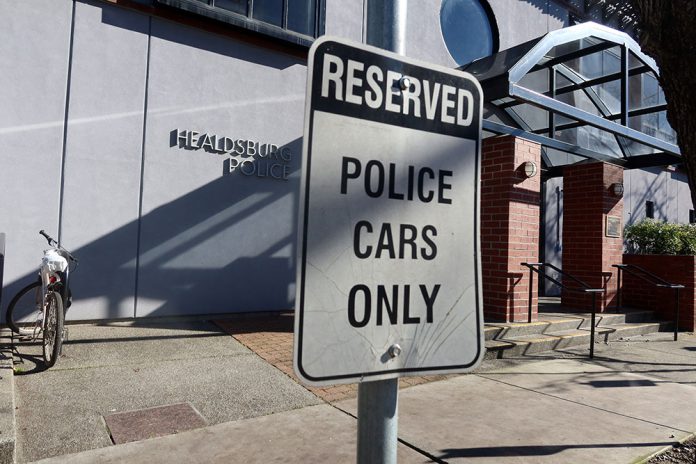 Reserved parking for police