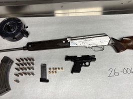 Police Log, Jan. 5-11 Evidence table