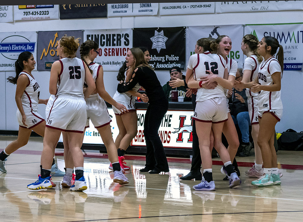 basketball team victory