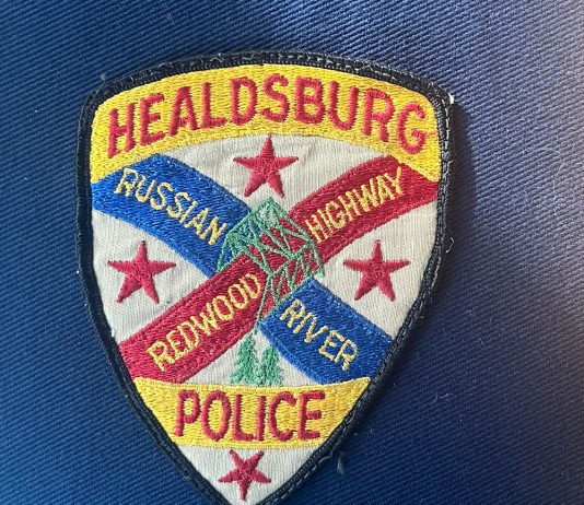 Healdsburg police patch