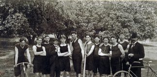 Student athletes, 1901