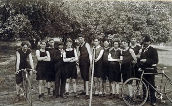 Student athletes, 1901