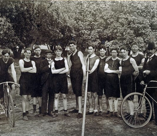 Student athletes, 1901