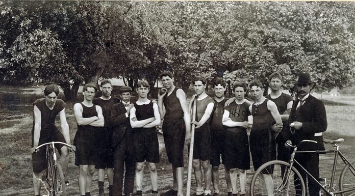 Student athletes, 1901