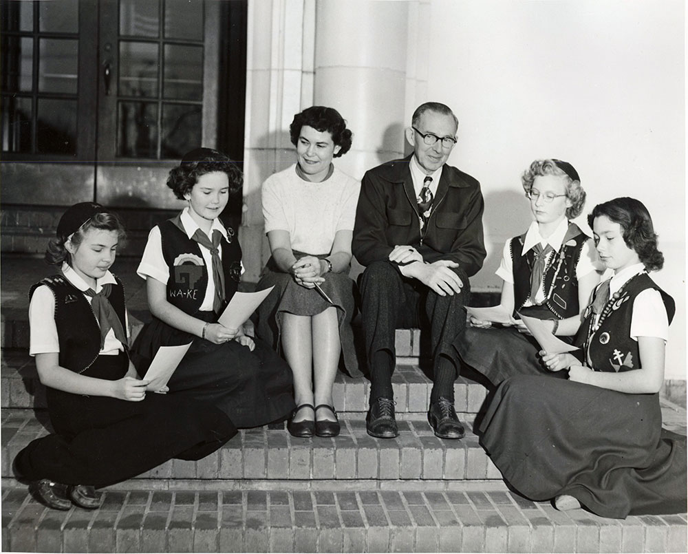 Camp Fire Girls and March for Polio