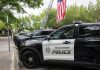 Police cars in Healdsburg
