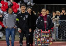 Senior Night for soccer