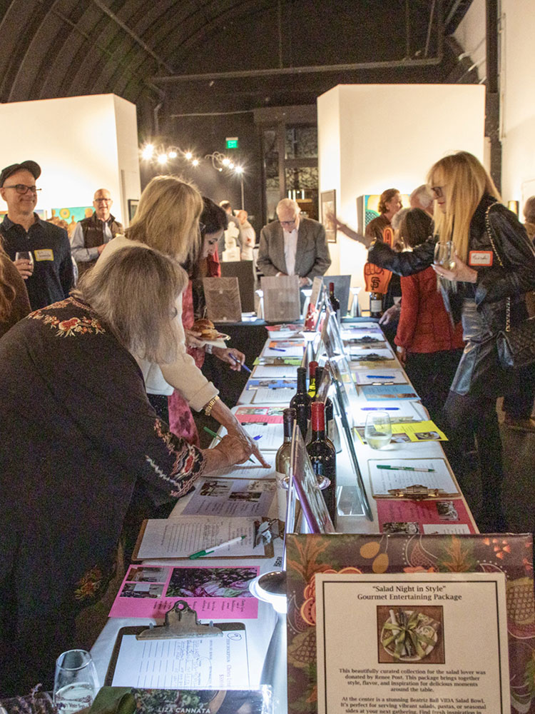 Silent Auction at Paul Mahder Gallery